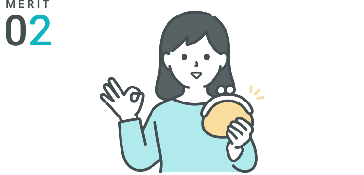 気になる部分だけの矯正が可能なので、費用を抑えられる