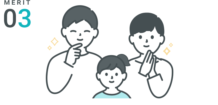 ワイヤー不使用なので、痛み・違和感はほとんどない